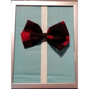 💜 2 for $10 Mix & Match💜Red Plaid Hairbows